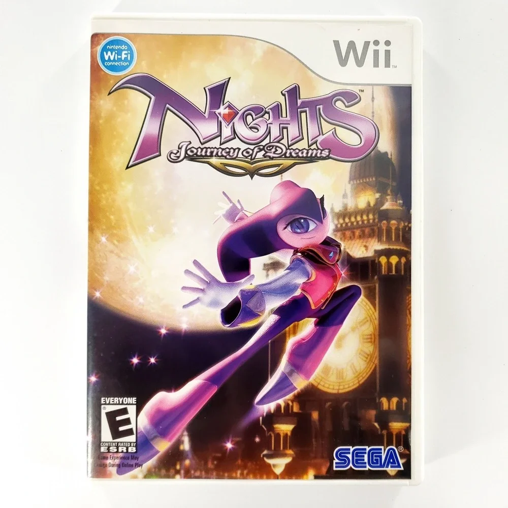 Nights: Journey of Dreams (Nintendo Wii, 2007) Complete Tested & Works